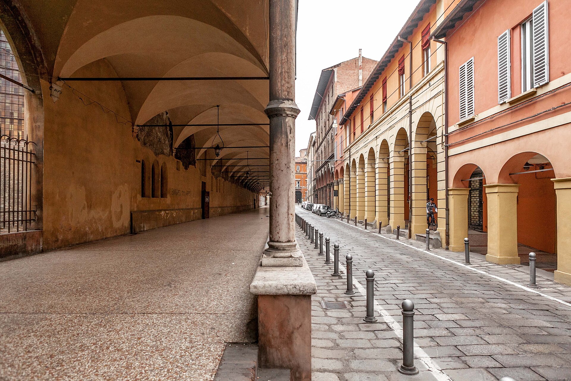 I portici medievali di Bologna